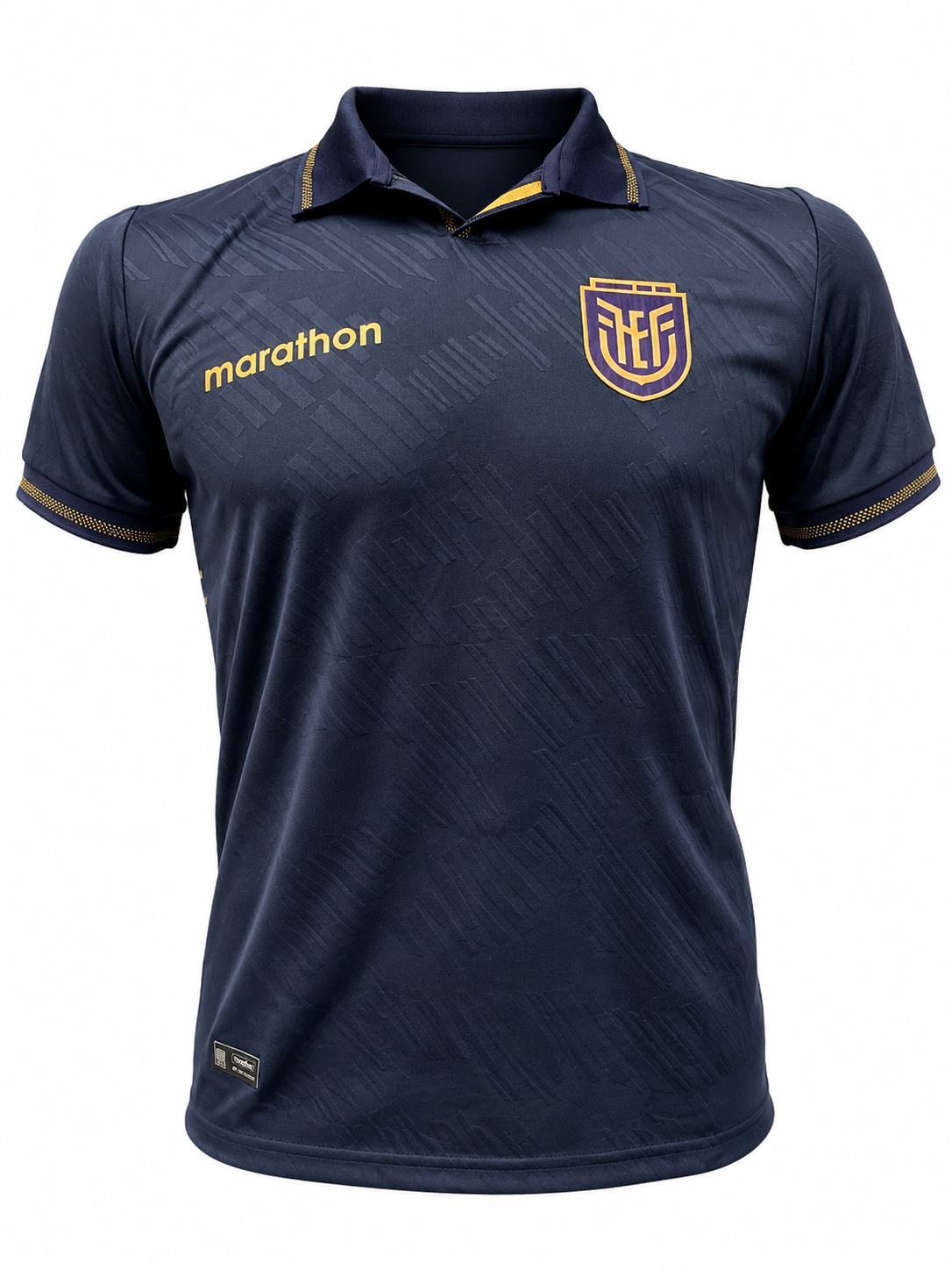 Camiseta Ecuador Azul Oscuro FEF | Jersey Premium Retro Ecuador