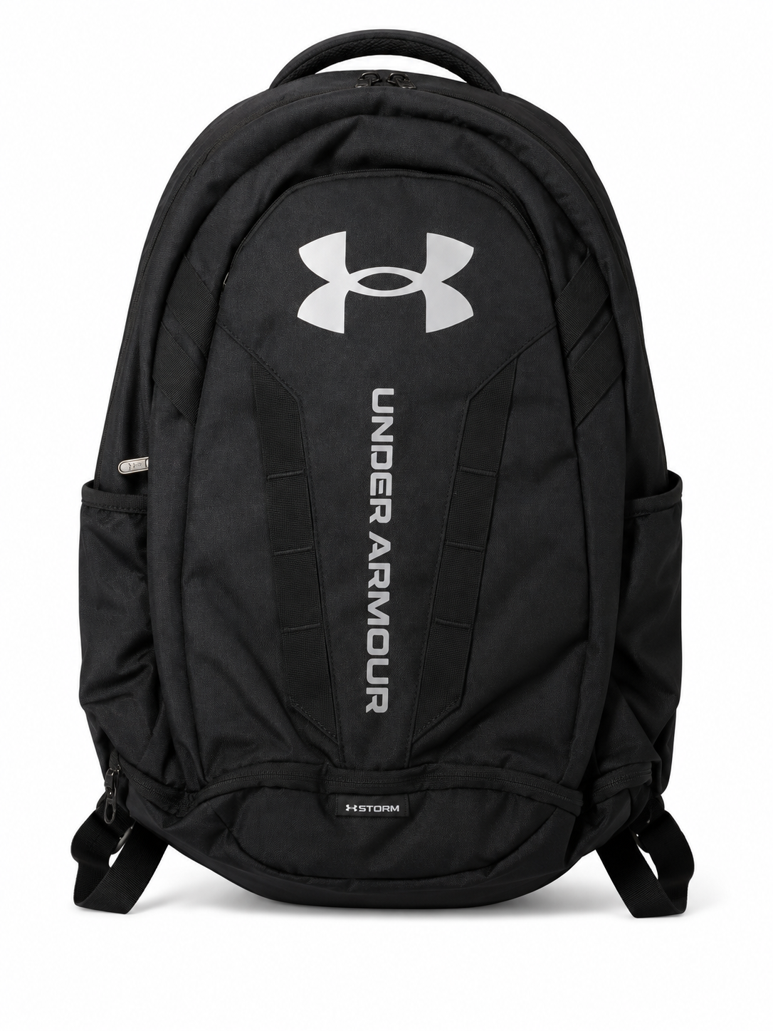 Under Armour Hustle Black Backpack | School Book Bag