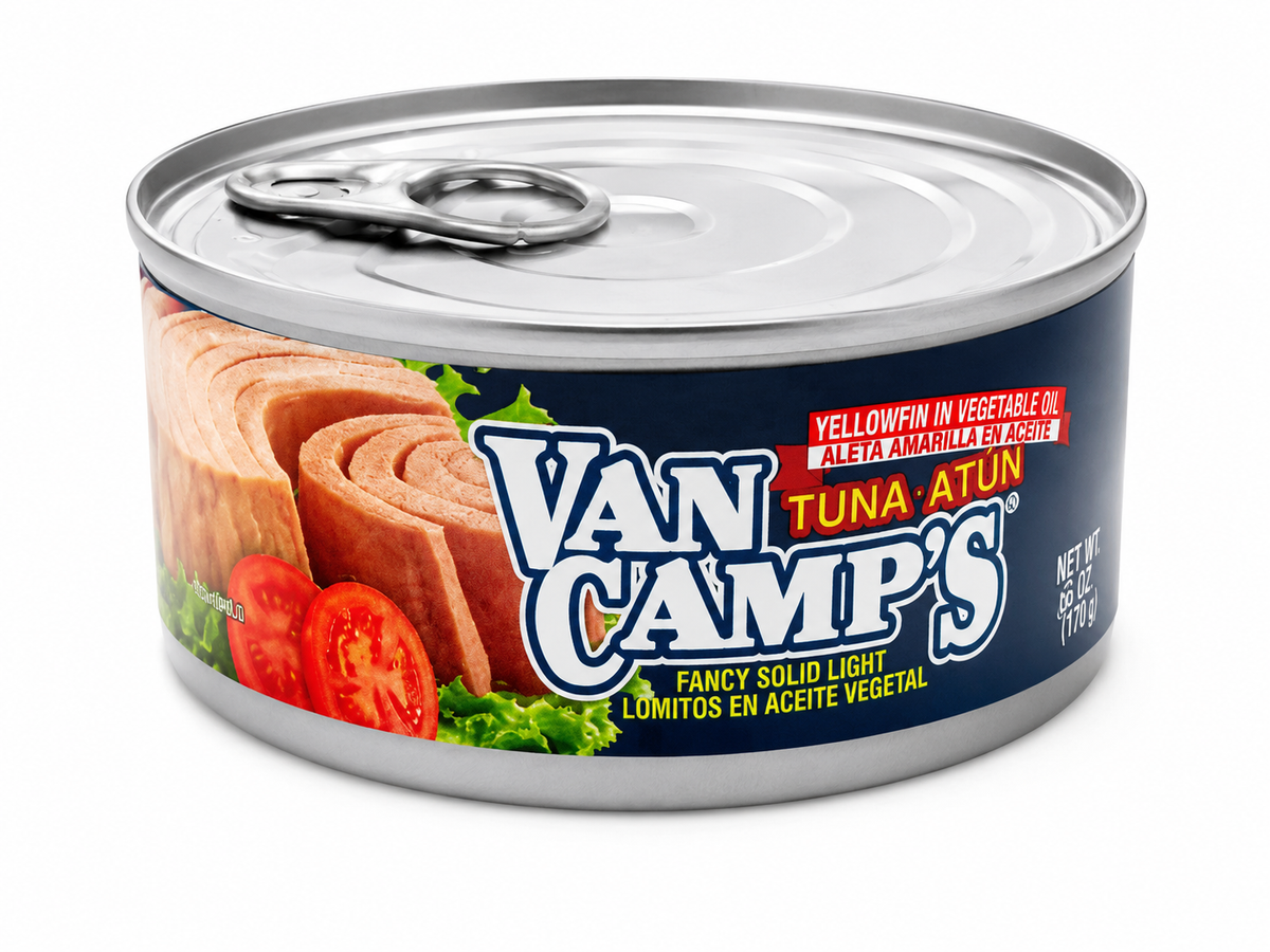 Van Camp’s Atún Aleta Amarilla en Aceite Vegetal – 5 oz (142 g)